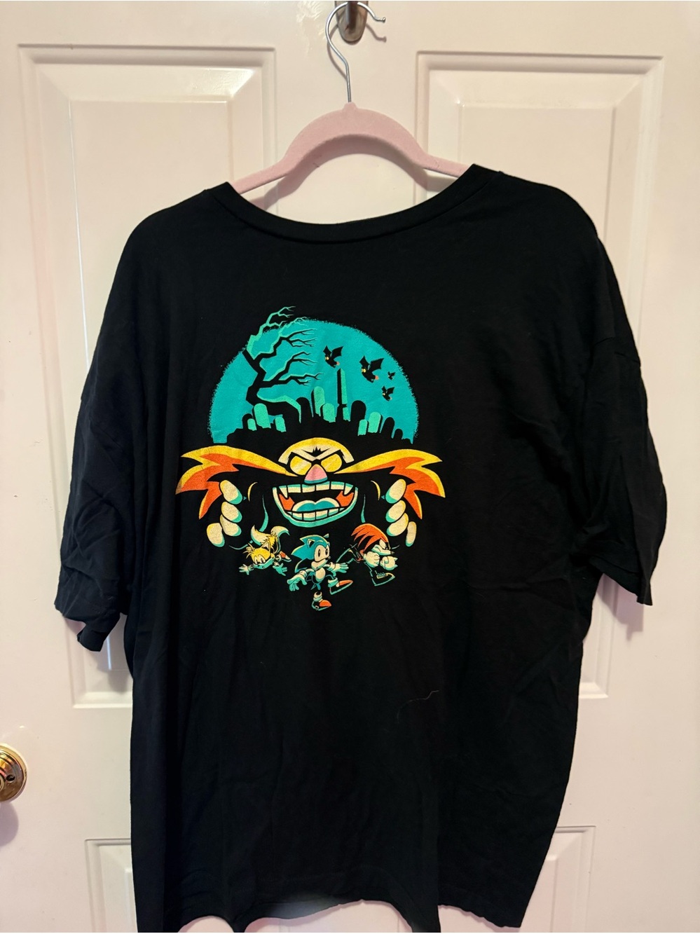 Sonic the Hedgehog black 2x t-shirt